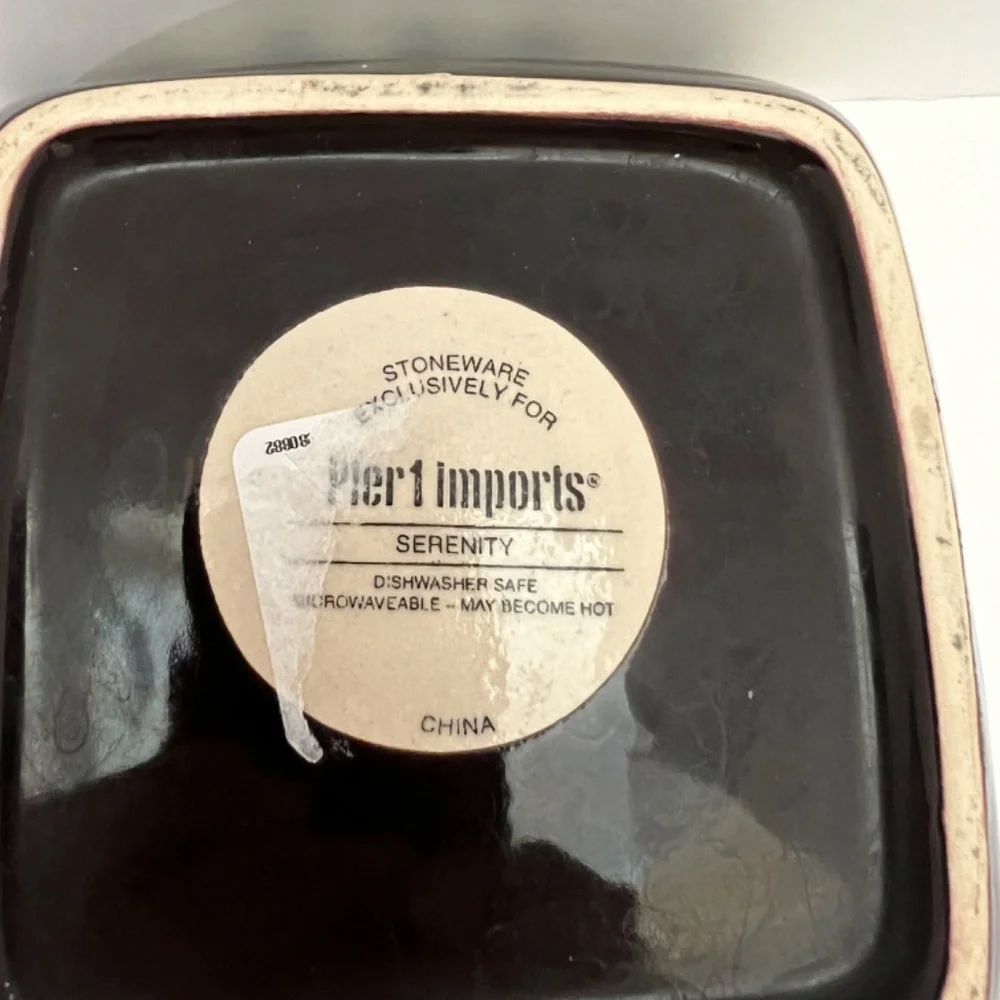 Pier 1 Imports Stoneware Serenity 6